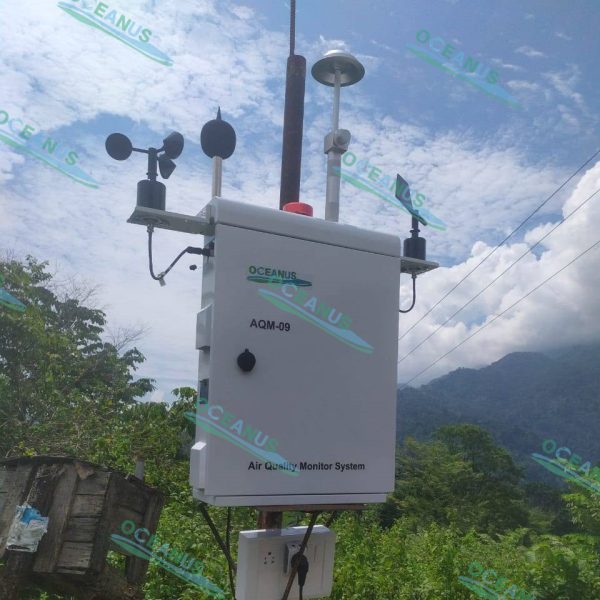 AQM-09 Outdoor Air Quality SO2 NO2 CO O3 CO pm2.5 pm10 Monitor Station - Image 2
