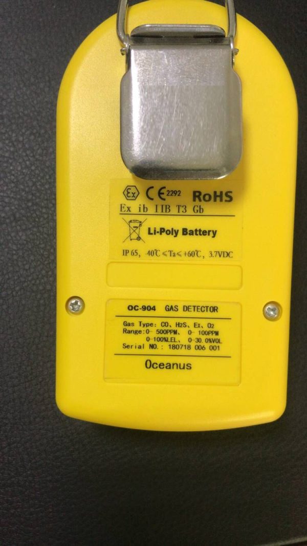 OC-904 Portable Nitrogen Dioxide NO2 gas detector - Image 2
