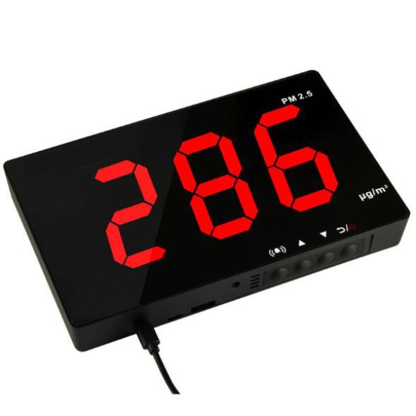 Wall-mounted PM2.5 monitor air quality detector