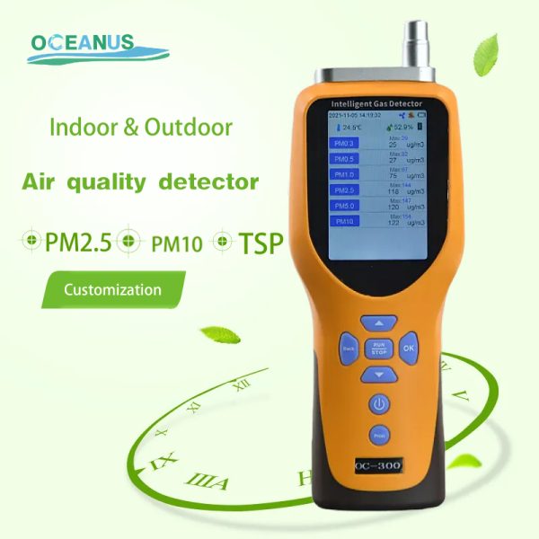 OC-300 Portable Laser particle counter with optical sensor