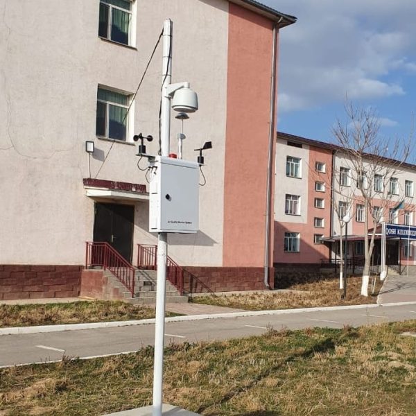 AQM Outdoor Air Quality Monitoring System Detects Pollutants Gases, Dust Particles, TSP, Noise and Meteorological parameters