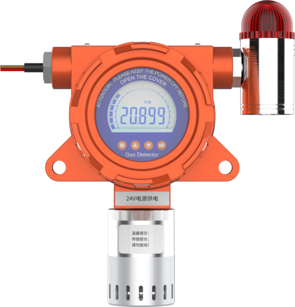 Fixed type Gas leakage monitor OC-F08 Fixed Freon gas leak detection for Refrigeration industry measurement inspecting detector
