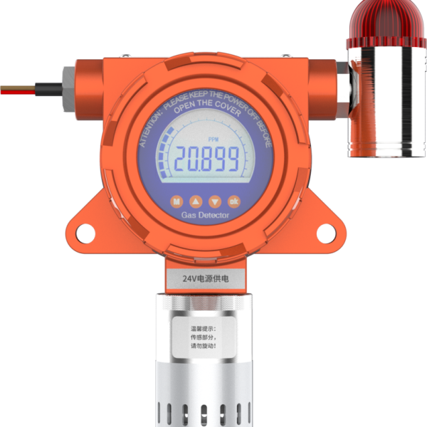 Fixed type Gas leakage monitor OC-F08 Fixed Freon gas leak detection for Refrigeration industry measurement inspecting detector