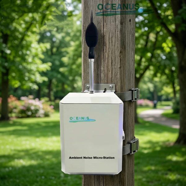Class 2 Ambient Noise Micro-Station Noise Monitoring Meter Support Audio Recording 4G Cloud Noise Monitor for Factory Airport