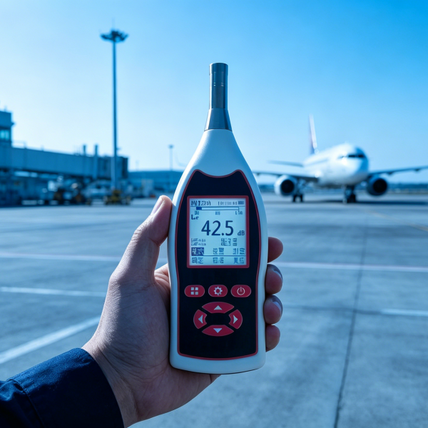 Professional Digital Noise Meter OC-HY128 Octave Band Analyzer For Construction Site School Residential Noise Evaluation