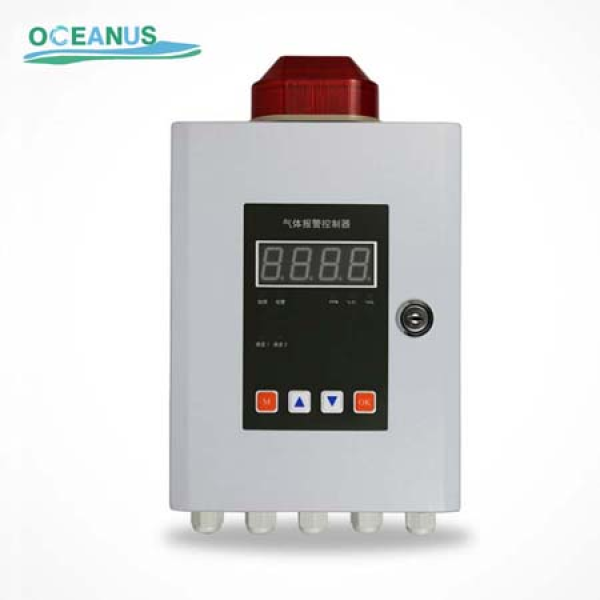 Customizable OC-4000 Wall Mount Gas Detector Controller Low Power <2W Relay Output Gas Alarm System For Metallurgy Gas Station Fire Protection