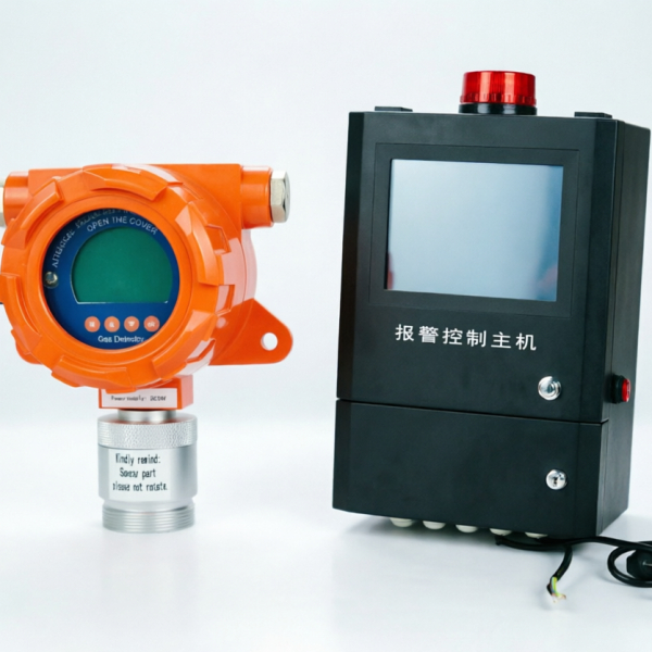 Wall Mount OC-8000 Gas Detection Controller With OC-F08 Gas Leak Detector