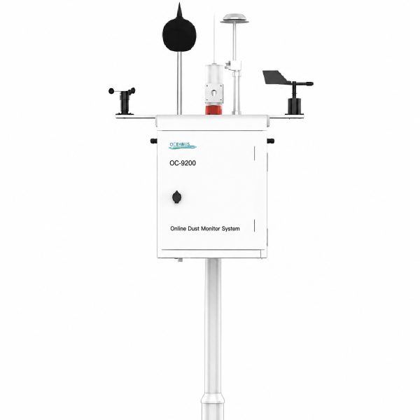 OC-9200 Dust Monitoring System With 4G GPRS Cloud Remote Data Access For Third‑party Environmental Monitoring Projects