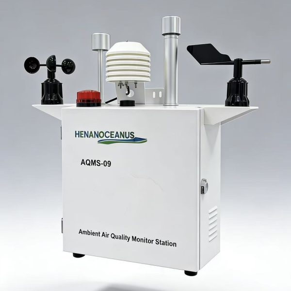 AQMS-09 Air Quality Monitor System for Hydropower Project Urban Industrial Park with 4G Cloud Platform