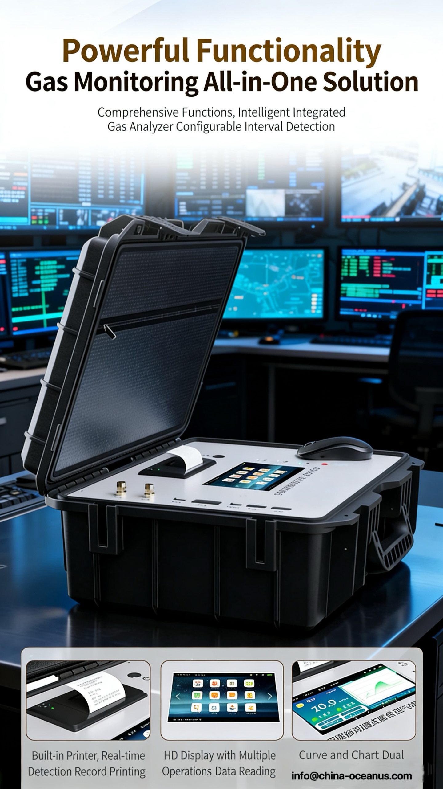 OC-2400S Portable Multi Gas Analyzer - Image 5