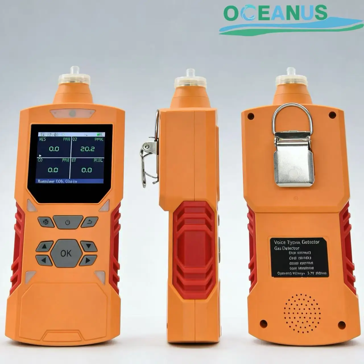 Pump-type OC-901Toxic Gas Detector CO2 TVOC Combustible Gas Tester 4000mAh Long Battery for Wastewater Treatment Plant Detection - Image 3