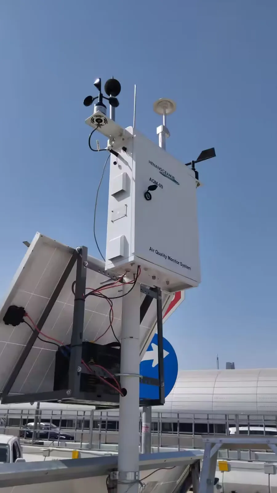 OC-9200 Online Dust Monitor PM2.5 PM10 TSP 4G Cloud for Construction Road Dust Pollution Monitoring