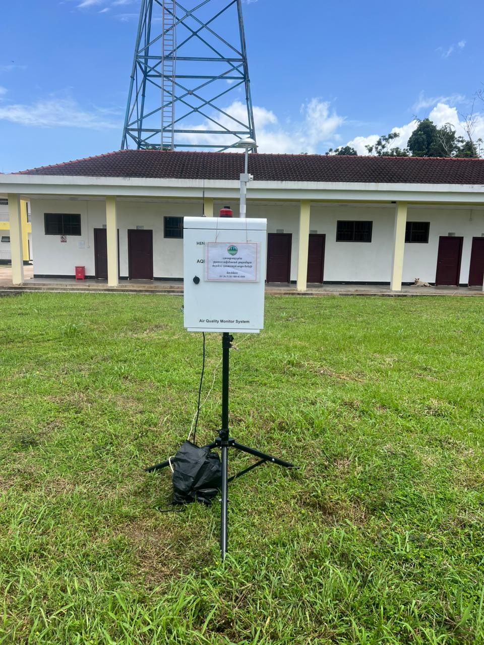 Russian version AQMS-09 All-in-one Ambient Air Quality Station for Urban Road Park Air Assessment - Image 2