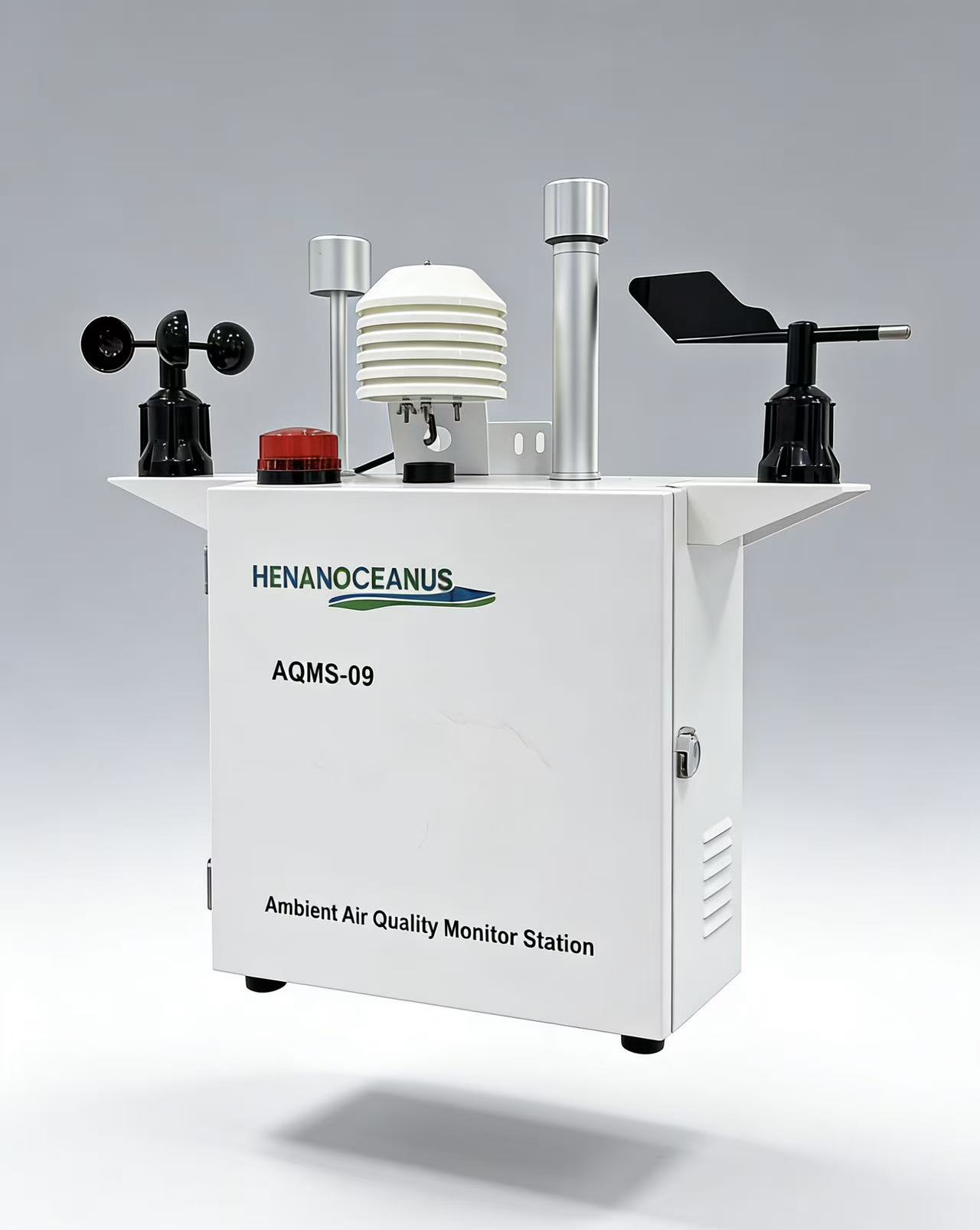AQMS-09 Air Quality Monitor System for Hydropower Project Urban Industrial Park with 4G Cloud Platform