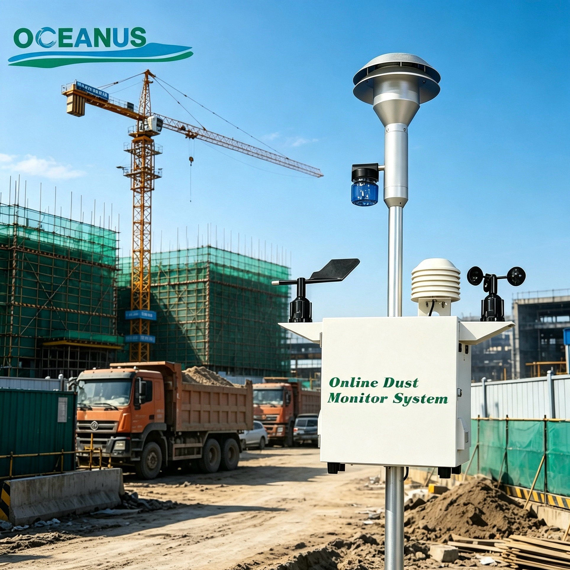 OC-9500 Industrial Outdoor Beta Ray Dust Monitoring System - Image 3