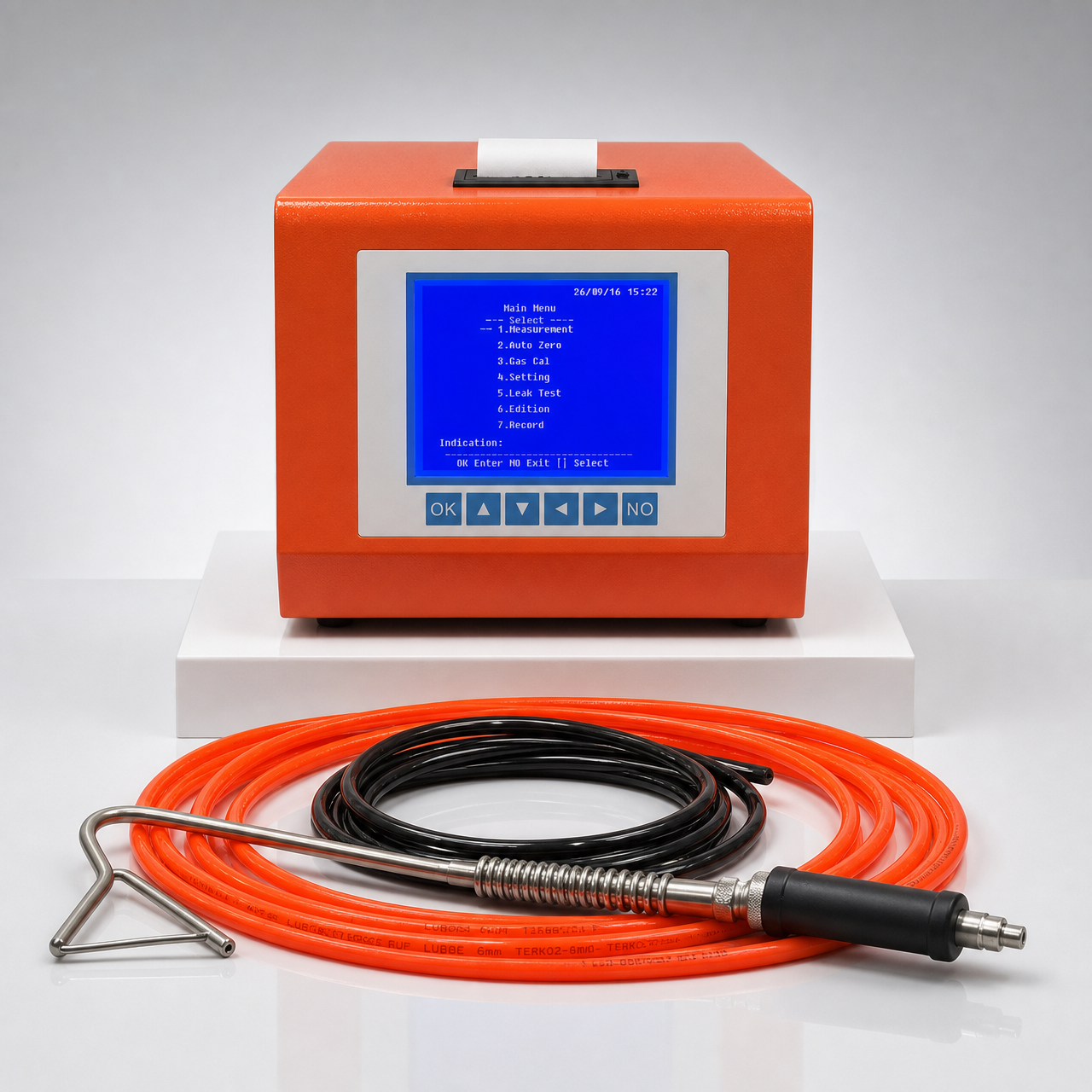 OC-501 Automobile Exhaust Gas Analyzer HC CO CO2 O2 NO for Vehicle Emission Test - Image 2